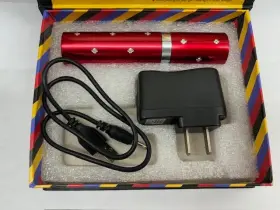 328R KTS Defensive Flashlight Stun Lipstick Charger #2