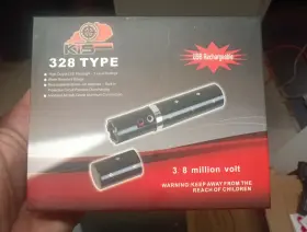 821472023287 KTS Defensive Flashlight Stun Lipstick Charger