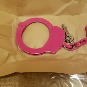 220041-PK KWIK FORCE Pink Steel Forc Handcuffs Double Single #2