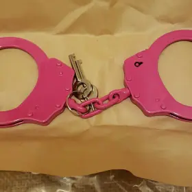 220041-PK KWIK FORCE Pink Steel Forc Handcuffs Double Single #3