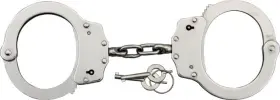 MI220041SL KWIK FORCE Miscellaneous Scorpion Handcuffs Steel
