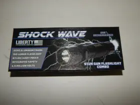 51120 LIBERTY TECHNOLOGIES Shockwave Mini Stun Gun Flashlight