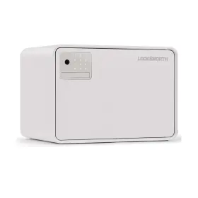 AZ4332-WH LOCKSWORTH Biometric Safe Cube Feet Auto Touch