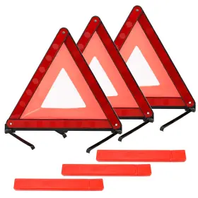 CTA-0044 LUCKYHIGH Triangle Emergency Safety Warning Frame Ro