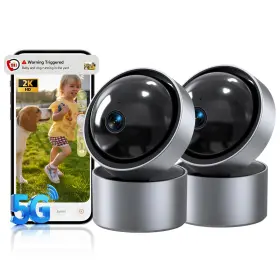 B0B7C44S9F M-LAOMENIE Security Camera Wifi Pan Tilt Night