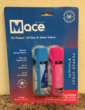 022188802238 MACE Pepper Spray Water Trainer Kit