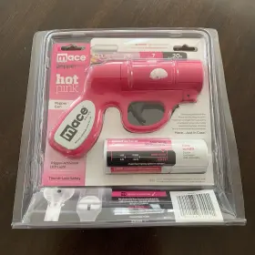 022188804041 MACE Defense Police Pepper Spray Gun Strobe Led