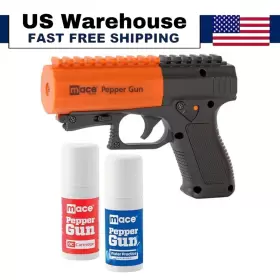Mace 022188804065 Brand Self Defense Pepper Spray Gun 2.0 Accurate 20ft Powerful Deliv