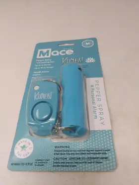 022188805574 MACE Kuros Pocket Pepper Spray Alarm Turquoise