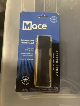 Mace 022188808124 3 80812 Pepper Spray - Black