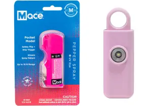 80328 MACE Keychain Pink Pocket Pepper Spray Alarm