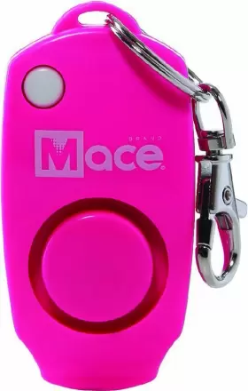 80465 MACE Alarm Keychain Pink Panic Decibels Batteries #2