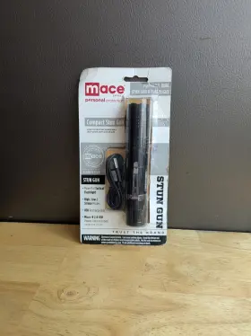 80475 MACE Stun Gun Flashlight Usb Rechargeable