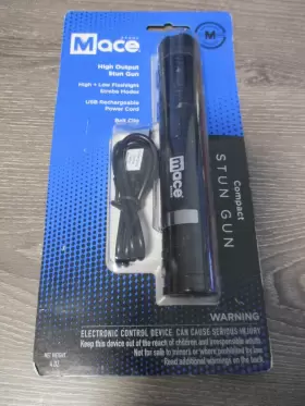 80534 MACE Rechargeable High Stun Gun Flashlight Belt Clip #2