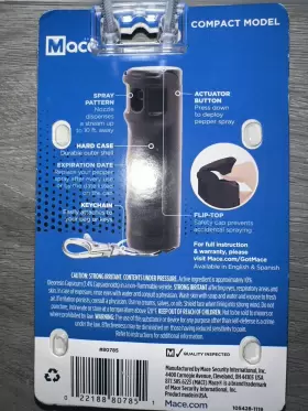 80785 MACE Keyguard Pepper Spray Stream Reaches Up Feet #2