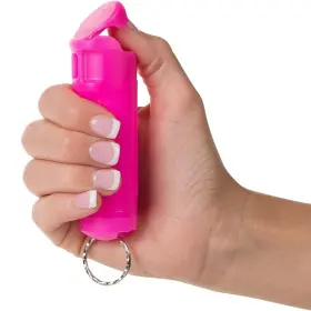 80787 MACE Neon Pink Keyguard Pepper Spray