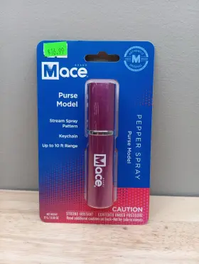 80809 MACE Purse Pepper Spray Pink Stream Reaches Up Feet