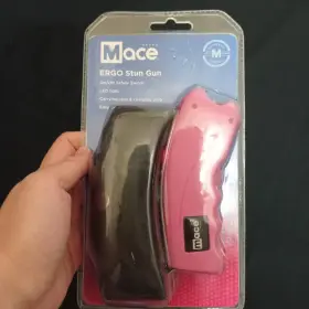 80814 MACE BRAND Ergo Stun Gun Led Light Pink Women Safety
