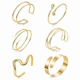 B0F8Q2ZY7T MASEDY Arm Cuff Bracelets Women Upper Armband