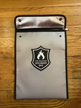 P66308 MASTER LOCK Sentry Safe Fire Bag Aluminized Fiberglass #3