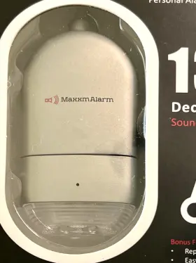 860005229741 MAXXMALARM Illume Keychain Decibel Alert Alarm #3