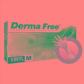 DF-850-S MICRO FLEX Dermafree Exam Glovess Gloves