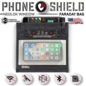 713101762264 MISSION DARKNESS Neolok Window Faraday Bag #2