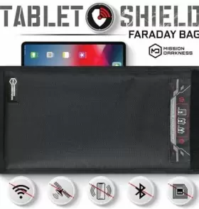 756970574903 MISSION DARKNESS Window Faraday Bag Tablets #2