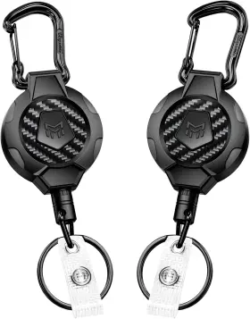 B-BHA102 MNGARISTA Keychain Retraction Carbon Fib