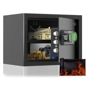 HS-F101 MUTAK Smart Safe Cub Biometric Box Access Fingerprint