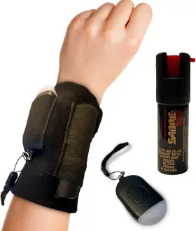 445046742782 MYBAND INC Sabre Pepper Spray Defense Nu Spin