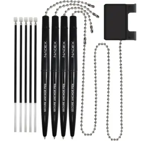 NCC1-1134 NADEX COINS Ball Chain Security Pen Set