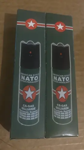 046139281859 NATO Paralisant Gas Pepper Spray Defense