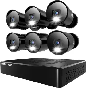WMBF-BTD281B6L NIGHT OWL Channel Dvr Video Security Camera