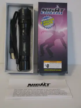 620729247222 NIGHT WATCHMAN Stun Gun Papers Box