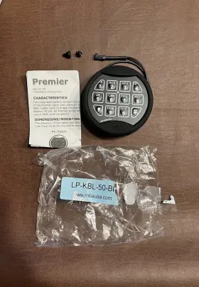 LP-KBL-50-BK NL LOCK ELECTRONICS Premier Keypad