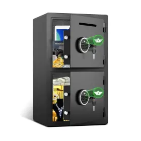 KM-50 OMETHEY Safe Fireproof Waterproof Digital Security Box