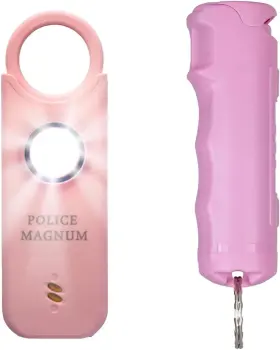 SA-BLK-05FTBLK PAKA VENTURES INC Police Magnum Safety Alarm