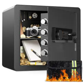 AZ4314VC-02 PAPORIA Feet Safe Box Fireproof Waterproof Bag