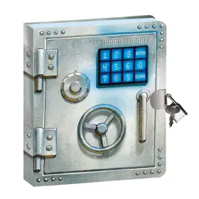 5392 PEACEABLE KINGDOM Vault Door Lock Key Page Diary Kids
