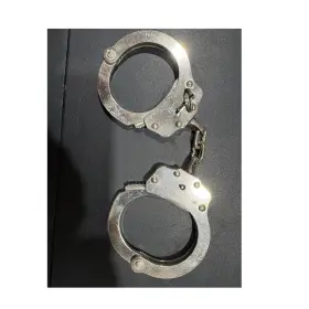 Peerless Handcuff Co. 1587903 Co. Metal Chain Handcuffs By Mpn Peerless Handcuff Co. 1587903 Co. Metal Chain Handcuffs By Mpn