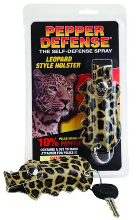 734122001880 PEPPER DEFENSE Spray Grip Holster Keychain Twist #3