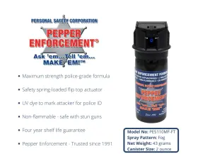 734122003099 PEPPER ENFORCEMENT Fogger Spray Defense Maximum #2