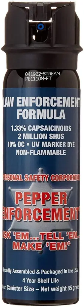 734122003723 PEPPER ENFORCEMENT Splatter Stream Spray Top