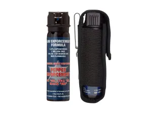 734122008605 PEPPER ENFORCEMENT Fogger Spray Belt Clip