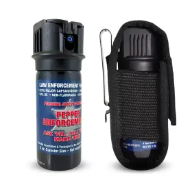 PE510M PEPPER ENFORCEMENT Splatter Stream Tactical Clip