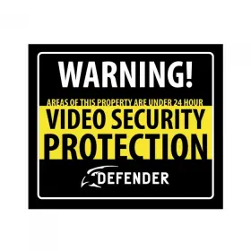 SP102-SGN PEPPERBALL Defender Video Security Warning Sign