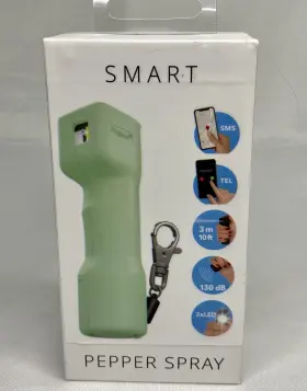 850005519218 PLEGIUM Smart Pepper Spray Gps Emergency Texts