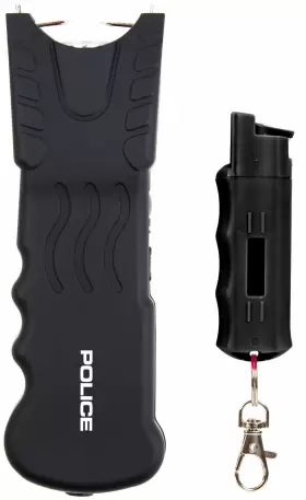 916-59 POLICE Stun Gun Burn Pepper Spray Defense