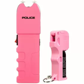 Police 928ps Stun Gun Burn Pepper Spray Combo Women Self Defense 928 Pink Police 928ps Stun Gun Burn Pepper Spray Combo Women Self Defense 928 Pink